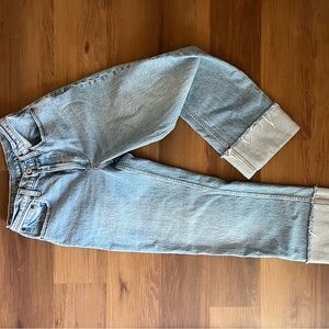 Abercrombie and Fitch Cuff jeans